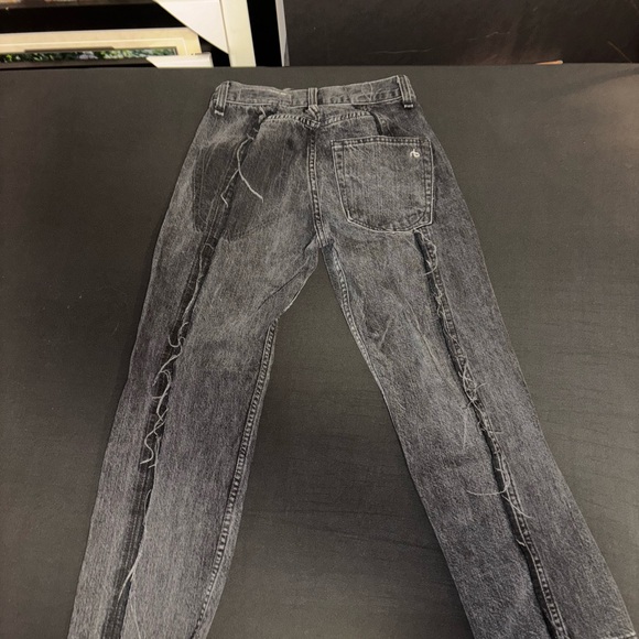 rag & bone High Rise Gray Jeans - Picture 3 of 4